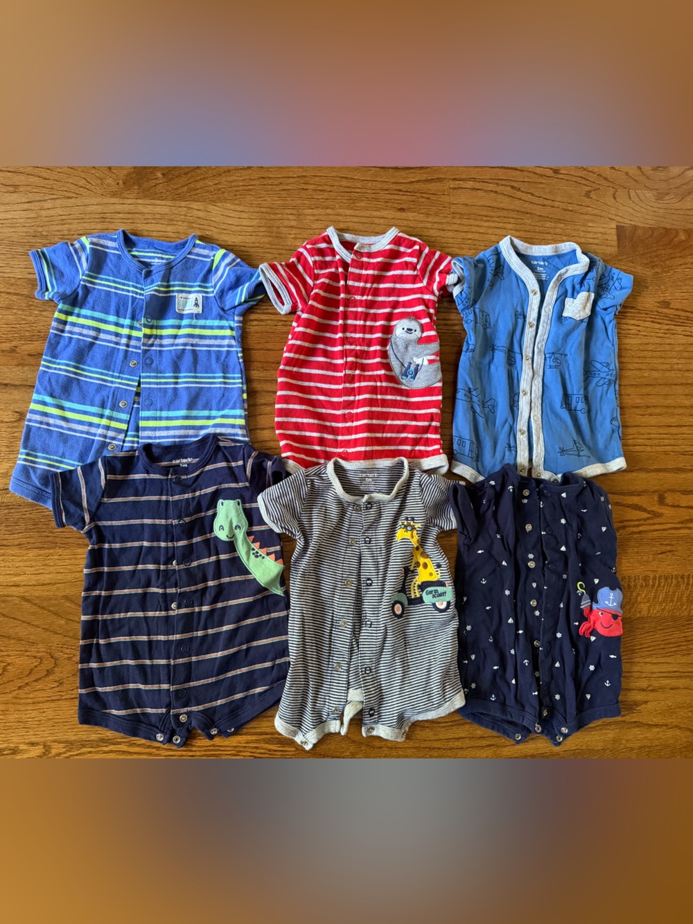 Carter’s 3 month snap rompers